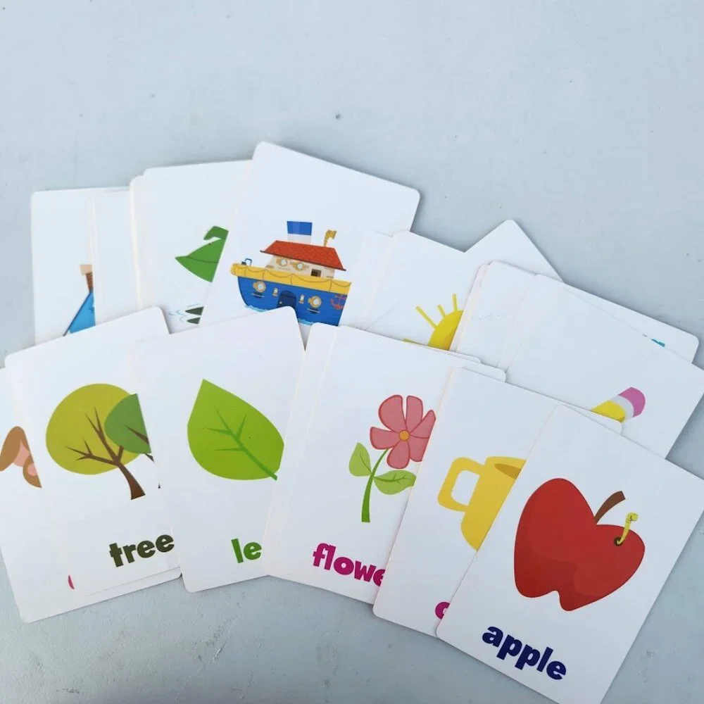 Playskool First Words Flash Card Educational Learning Cards Game Toddler Prescho